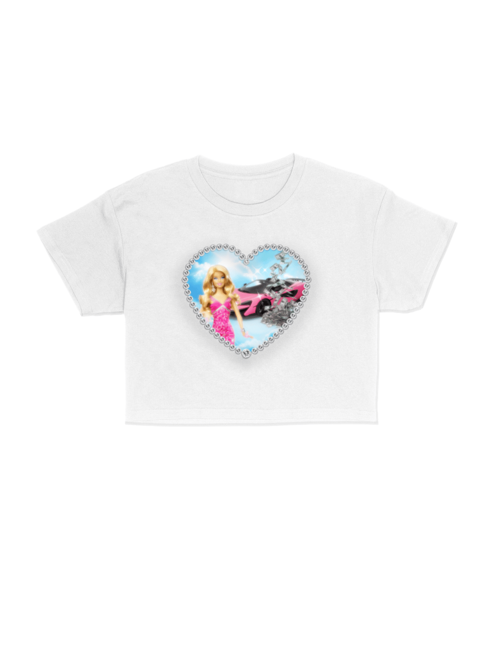 Material Gworl Crop Top